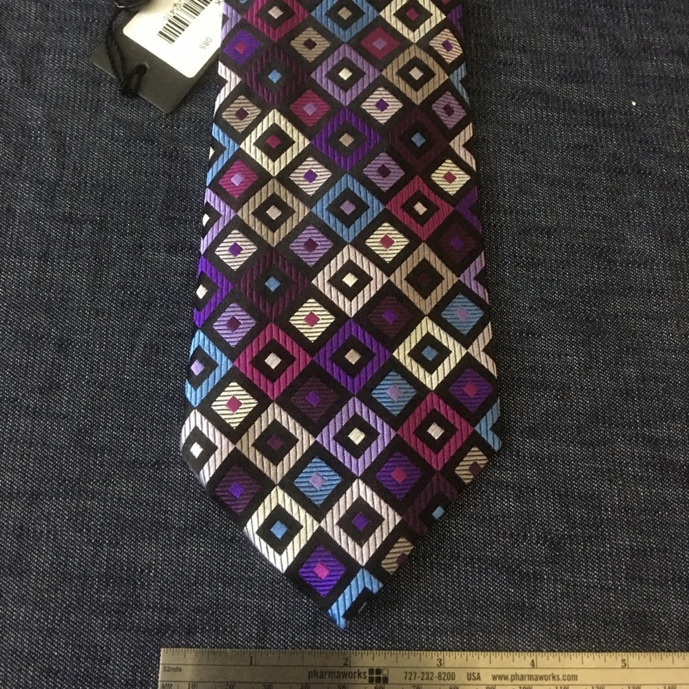 Duchamp silk tie